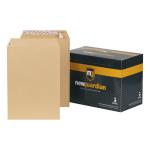 New Guardian Envelopes Pocket Peel & Seal 130gsm C4 324x229mm Manilla Ref J26339 [Pack 250] J26339