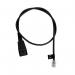 Jabra Quick Disconnect (QD) to Modular RJ Extension Cord for Cisco IP Phones 8800-00-37 JAB00175