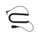 Jabra Quick Disconnect (QD) to 2.5mm Jack Coiled Cord 2m 8800-01-46 JAB00222