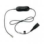 Jabra GN1200 Smart Cord Straight RJ9 Cord for Standard Headsets 88001-99 JAB00414