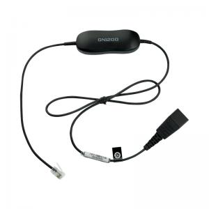 Jabra GN1200 Smart Cord Straight RJ9 Cord for Standard Headsets