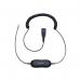 Jabra Black GN1200 CC QD to RJ9 Universal Headset Coiled Cord 88011-99 JAB00416