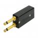 Jabra 2 Prong Adapter PJ327 Male to RJ9 Female 0220-649 JAB01578