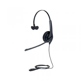 Jabra BIZ 1500 Mono QD Monaural Headset (Peakstop technology keeps sound levels safe) 1513-0154 JAB01897