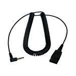 Jabra Quick Disconnect (QD) to 3.5mm Jack Cable with Answer/End Button for Smartphones 8800-00-103 JAB02011