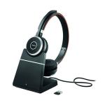 Jabra Evolve 65Plus Stereo Bluetooth Wireless Headset with Stand Microsoft Teams 6599-823-399 JAB02066