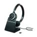 Jabra Evolve 65Plus Stereo Bluetooth Wireless Headset with Stand Unified Communication 6599-823-499 JAB02067