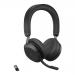 Jabra Evolve2 75 USB-A Headset with Charging Stand Unified Communication Version Black 27599-989-989 JAB02440