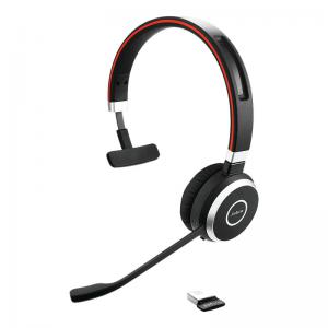 Jabra Evolve 65 SE MS Monaural Wireless Headset Link 380 USB-A