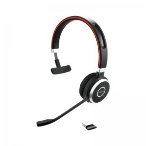 Jabra Evolve 65 SE MS Mono Wireless Headset Link380 USB-A BT Adapter