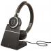 Jabra Evolve 65 SE UC Stereo Wireless Headset Link 380 USB-A Adapter + Charging Stand 6599-833-499 JAB02642