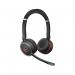 Jabra Evolve 75 SE MS Stereo Wireless Headset Link 380 USB-A BT Adapter +Charging Stand 7599-842-199 JAB02646