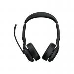 Jabra Evolve2 55 UC Stereo Headset USB-A with Charging Stand 25599-989-989 JAB02755