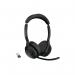 Jabra Evolve2 55 Stereo On-ear Headset USB-A Bluetooth ANC UC Black 25599-989-999 JAB02756