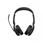 Jabra Evolve2 55 Stereo On-ear Headset USB-C with Charging Stand Bluetooth ANC MS 25599-999-889 JAB02757