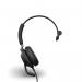 Jabra Evolve2 40 SE Monaural Wired Headset USB-C UC Version 24189-889-899 JAB02803