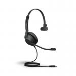 Jabra Evolve2 30 SE Monaural Wired Headset USB-C UC Version 23189-889-879 JAB02859