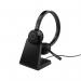 Jabra Evolve 65 TE MS Stereo with Charging Stand 6699-833-399 JAB03152