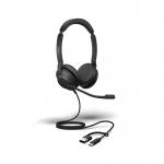 Jabra Evolve2 30SE USB CA UC Stereo Headset 23189-989-779 JAB03421