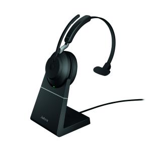Image of Jabra Evolve2 65 Mono Headset USB-A with Charging Stand Unified