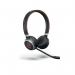 Jabra Evolve 65 SE UC Stereo Wireless Bluetooth USB On Ear Headset USB Optimised for UC 6599-839-409 JAB62000