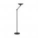Unilux Dely Articulated Uplighter 2.0 LED UK Art Black 400162610 JD00231
