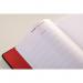 Black n Red Casebound Hardback Notebook 144 Pages A6 Black 400033672 JD01188