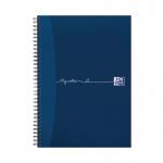 Oxford My Notes Card Cover Wirebound Notebook 100 Pages A4 Blue (5 Pack) 400020193 JD01403