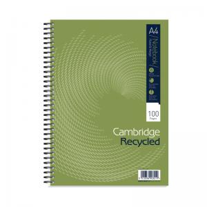 Cambridge Recycled Cambridge Ruled Recycled Wirebound Notebook 100