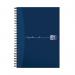 Oxford My Notes Card Cover Wirebound Notebook 100 Pages A5 Blue (5 Pack) 400020197 JD01412