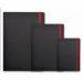 Black n Red Soft Cover Notebook B5 Black 400051203