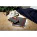 Black n Red Soft Cover Notebook A5 Black 400051204 JD02312