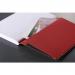 Black n Red Soft Cover Notebook A5 Black 400051204
