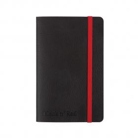 Black n Red Soft Cover Notebook A6 Black 400051205 JD02316