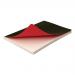 Black n Red Soft Cover Notebook A6 Black 400051205