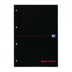 Black n Red A4 Executive Refill Pad Ruled Margin 300 Pages (Pack of 3) 400051565