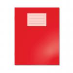 Hamelin Oxford Exercise Book 8mm Lined 80 Page 229x178mm Red (Pack of 100) 400148903 JD06106