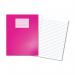 Hamelin Oxford Exercise Book 8mm Lined 80 Page 229x178mm Pink (Pack of 100) 400148906 JD06118