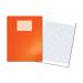 Hamelin Oxford Exercise Book 5mm Squared 80 Page 229x178mm Orange (Pack of 100) 400148910 JD06134