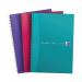 Oxford My Notes Wirebound Notebook 200 Pages A4 Assorted (Pack of 3) 400159501 JD07490