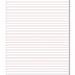 Hamelin Handwriting Book 416mm Lined 80 Page A4 Red (Pack of 50) 400185756 JD08232