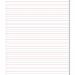 Hamelin Handwriting Book 621mm Lined 80 Page A4 Light Blue (Pack of 50) 400185757 JD08236