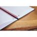 Oxford Black N Red Hardback Wirebound Notebook 140 Pages A4 (Pack of 2) 400194794 JD08794
