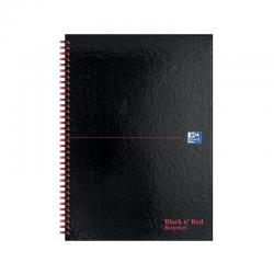 Black n Red BlackNRed Hardback Wirebound Recycled Notebook A4 (Pack of 2) 400194990 JD09147
