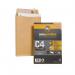 New Guardian Envelope C4 130gsm Gusset Peel and Seal Plain Manilla (Pack of 10) 16-BUK-007 JD10003
