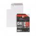 Plus Fabric Envelope 120gsm Peel and Seal C4 White (Pack of 25) R10006 JD10006