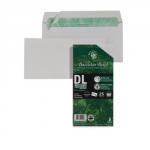 Basildon Bond DL 120gsm Peel and Seal Recycled Plain Envelope White (Pack of 25) 16-BUK-001