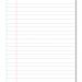 Hamelin Exercise Book 12mm Lined 64 Page A4 Red (Pack of 50) 400109992 JD13043