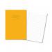 Hamelin Exercise Book 12mm Lined 64 Page A4 Yellow (Pack of 50) 400109993 JD13046