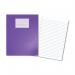 Hamelin Oxford Exercise Book 8mm Lined 80 Page 229x178mm Purple (Pack of 100) 400136123 JD15757